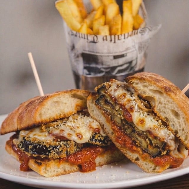 Eggplant Parm Sub..