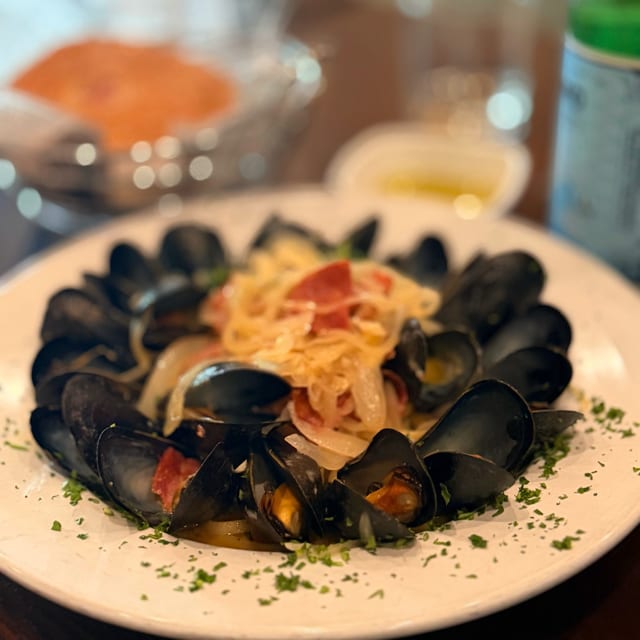 Mussels Bianco-Lunch..