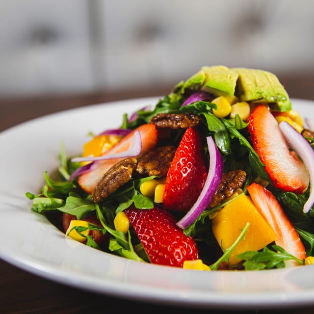 Half Tray Healthy Nut Salad.