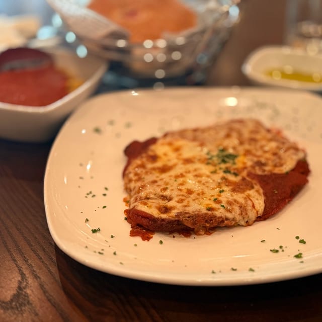 Veal Parmigiana-Lunch..