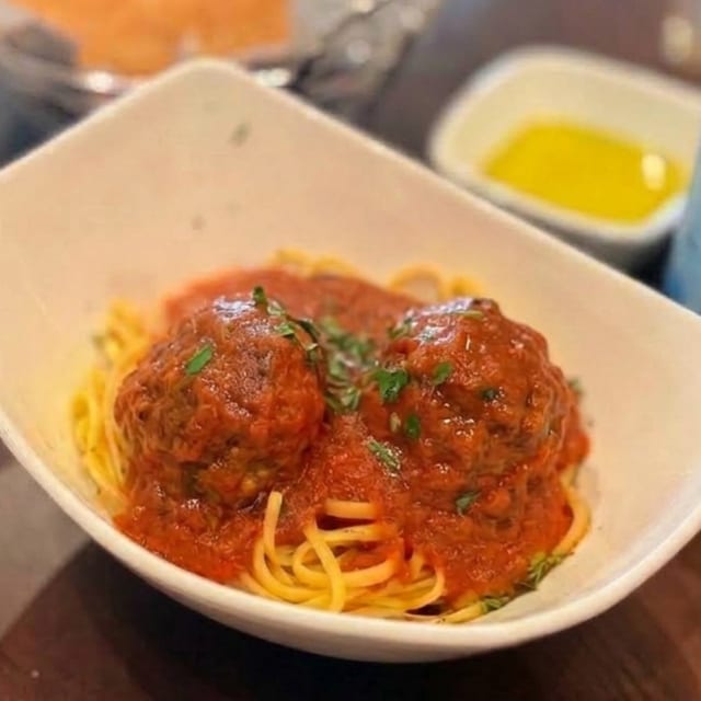 Kid's Linguine Meatball.
