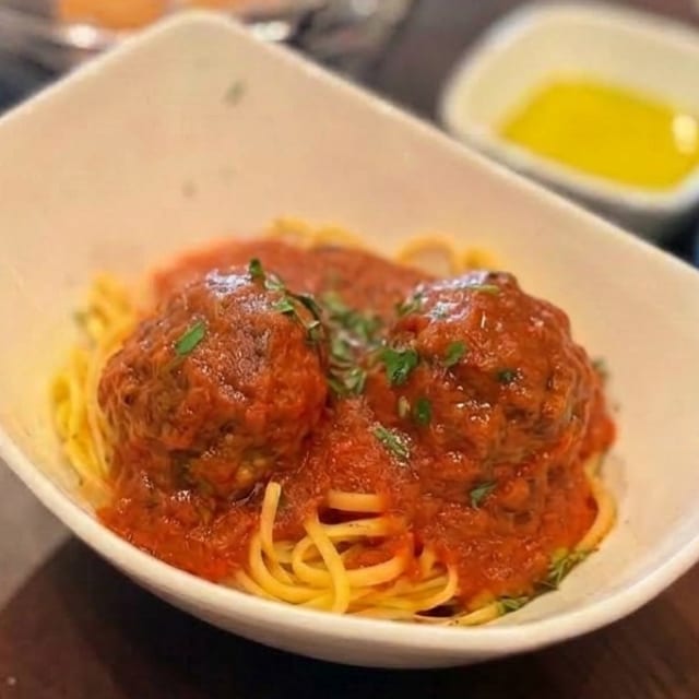 Kid's Linguine Meatball.