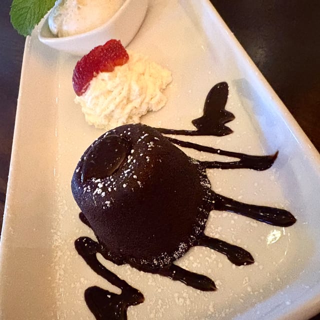 Warm Chocolate Lava Cake | Gelato.