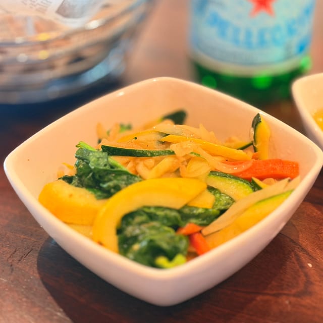 Seasonal Vegetables.