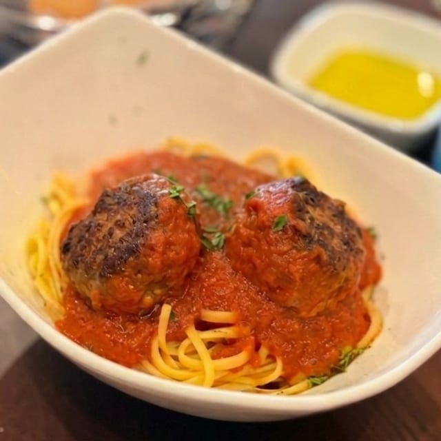 Kid's Linguine Meatball.