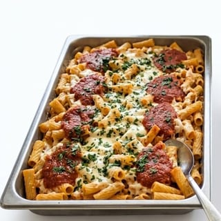 Full Tray Baked Rigatoni