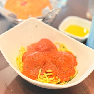 Linguine Meatballs & Sunday Gravy-Lunch.