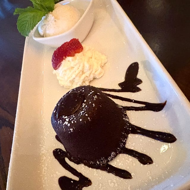 Warm Chocolate Lava Cake | Gelato.