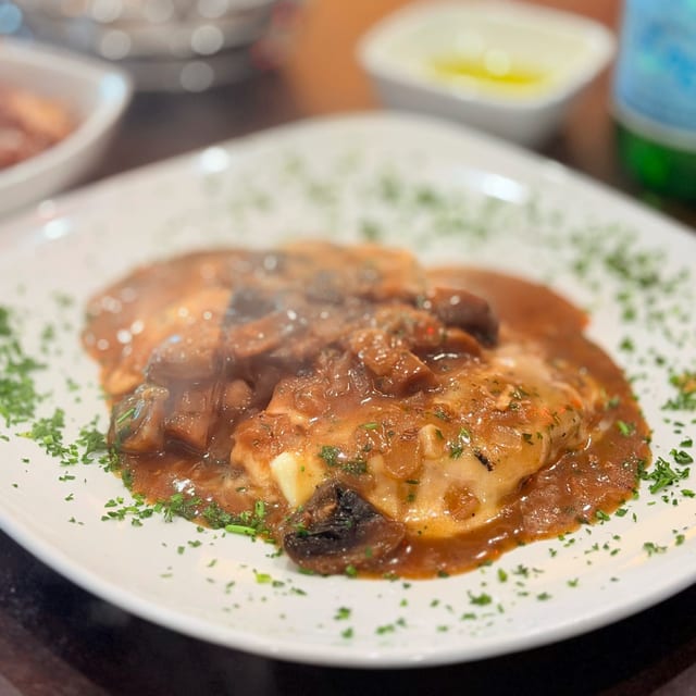 Veal Valdastana-Lunch..
