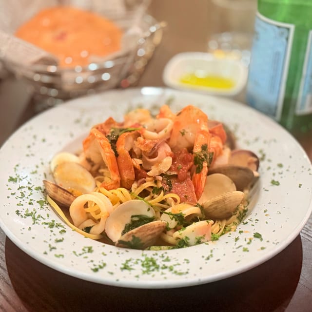 Med Seafood Pasta Bowl-D.