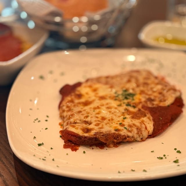 Veal Parmigiana-Lunch..