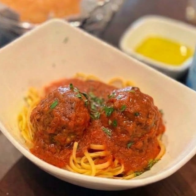 Kid's Linguine Meatball.