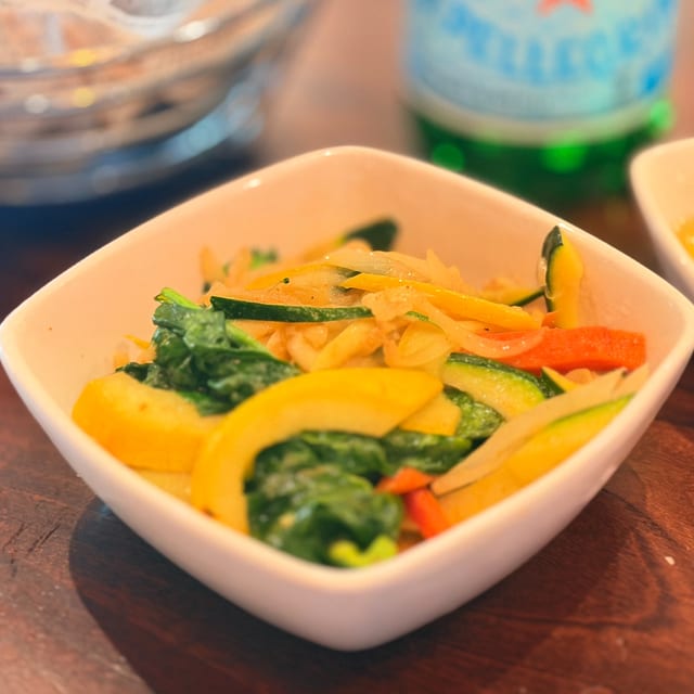Seasonal Vegetables.