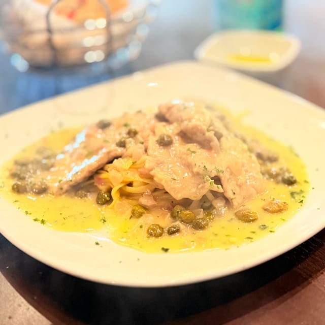 Veal Piccata-Lunch..