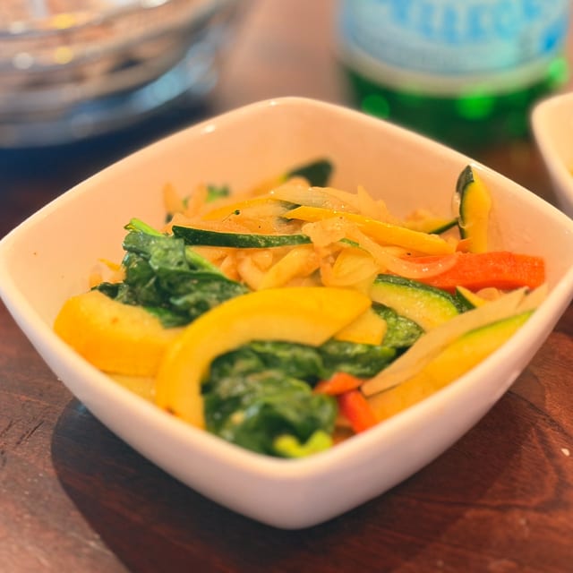 Seasonal Vegetables.