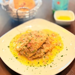 Veal Francese-Lunch.