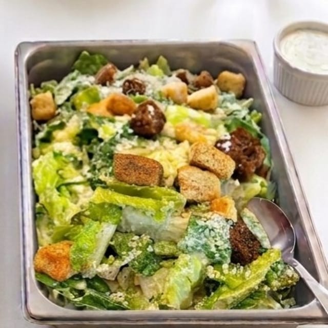 Half Tray Caesar Salad.