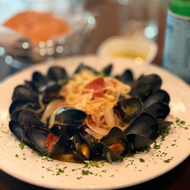 Mussels Bianco-Lunch..