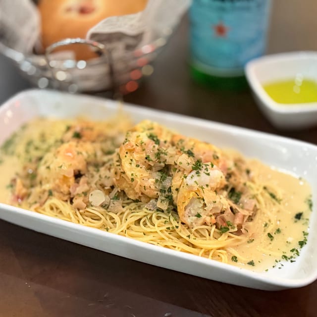 Colossal Shrimp Francese-Lunch..