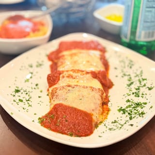 Eggplant Parm-Lunch.