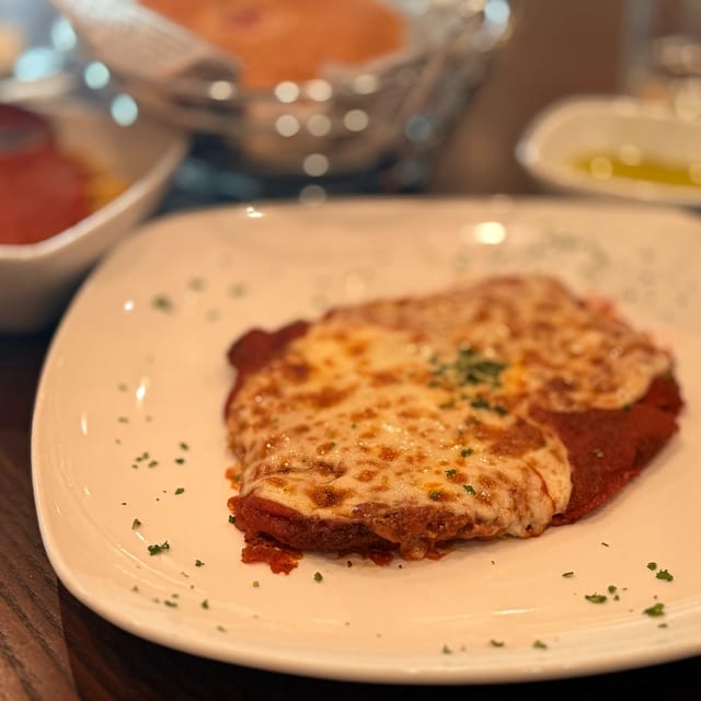 Veal Parmigiana-Lunch..
