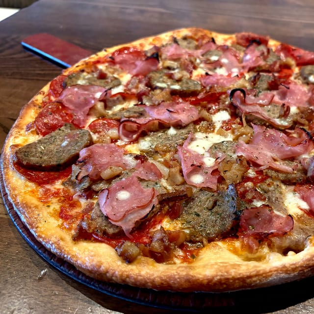 16" Meat Lovers' Pizza.