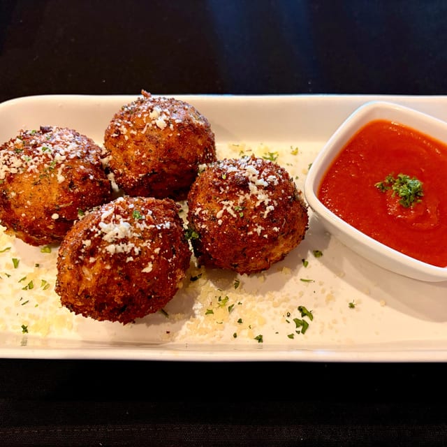 Homemade Arancini.