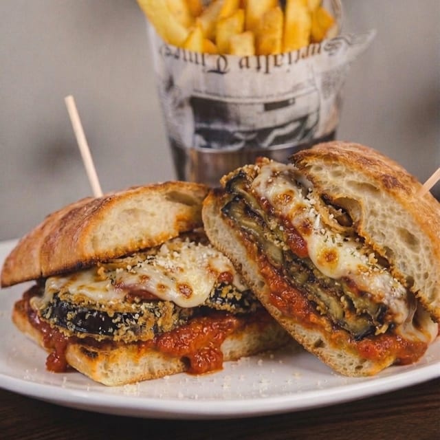 Eggplant Parm Sub..
